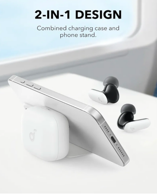 Soundcore P30i, Auriculares con cancelación de ruido fuerte e inteligente, graves potentes, tiempo de reproducción de 45 horas