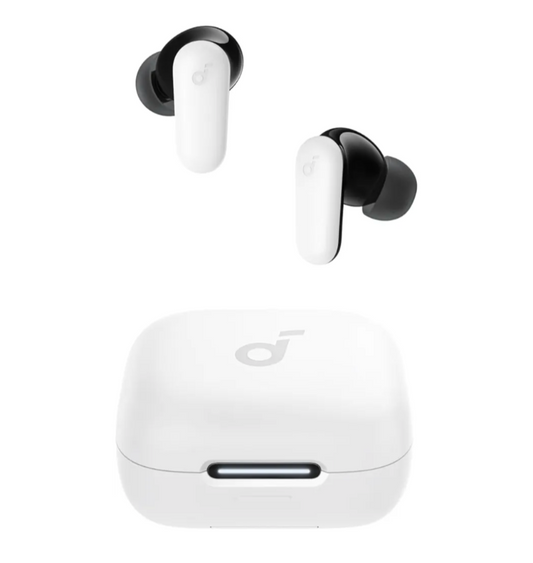 Soundcore P30i, Auriculares con cancelación de ruido fuerte e inteligente, graves potentes, tiempo de reproducción de 45 horas
